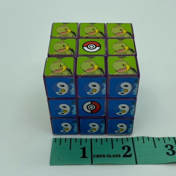 Pokémon Pocket Monsters Diamond & Pearl Nintendo Rubik’s Cube 2x2” - Picture 8 of 9